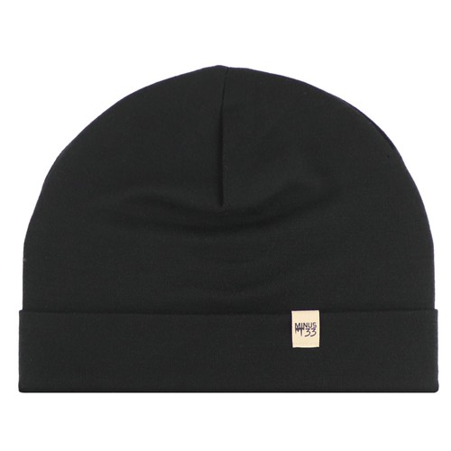 Lightweight wool cuff beanie - wool,