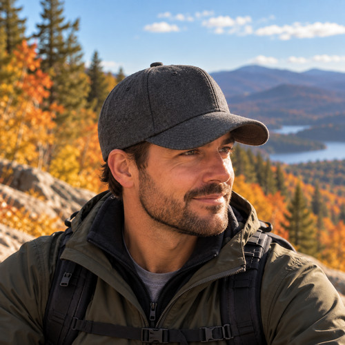 100 wool baseball cap hat - baseball,