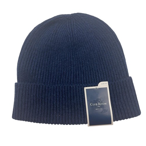 Club room beanie - mens, navy