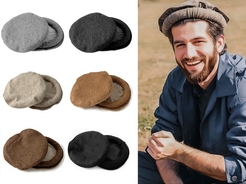 Handmade pakol cap 100 - pakol, 100%